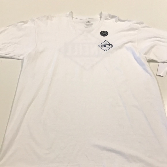 O’NEILL Mens XL White Cotton Tee Shirt - Picture 2 of 4